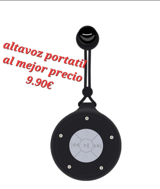 Altavoz bluetooth portatil